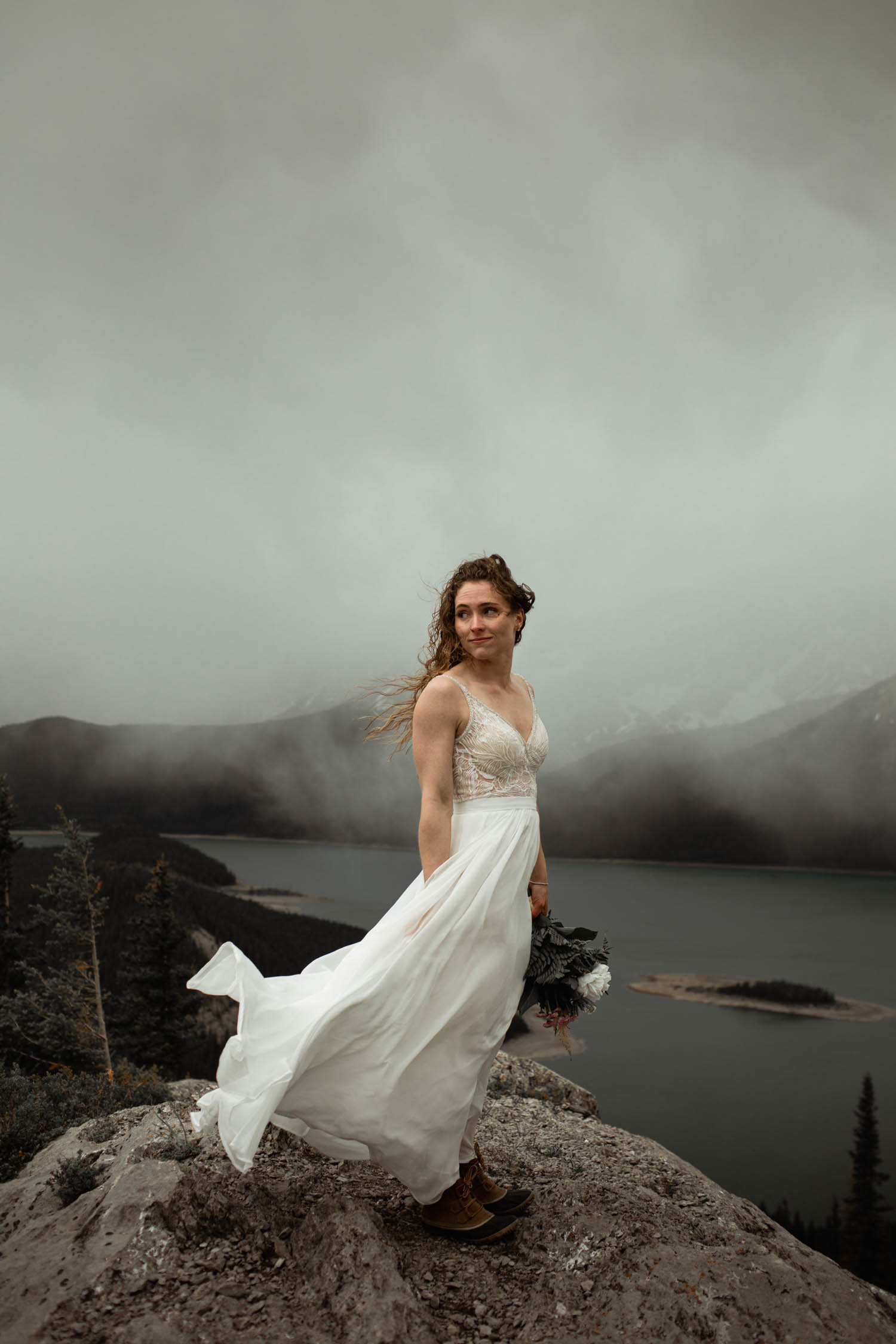 Kananaskis hiking elopement