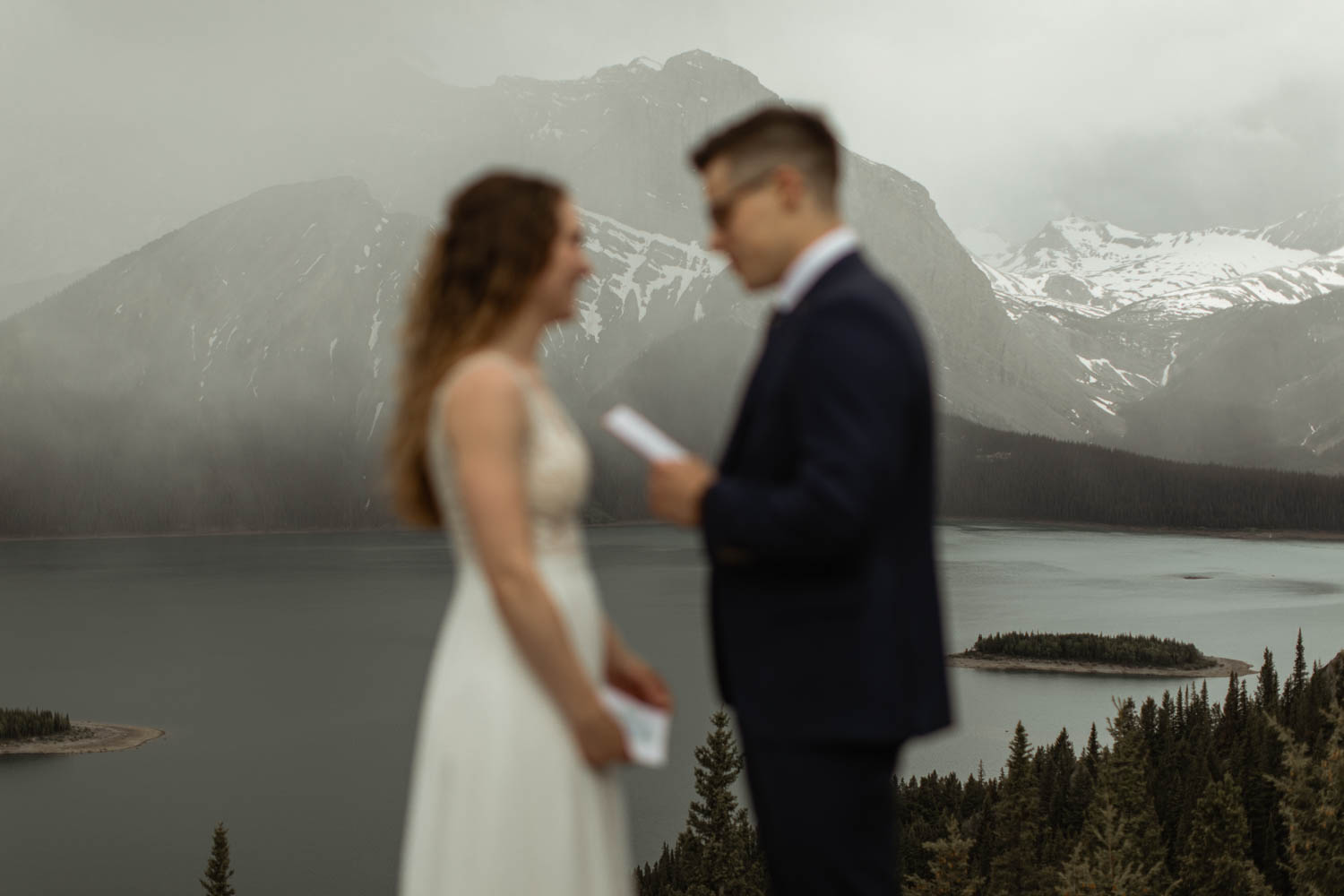 Kananaskis hiking elopement