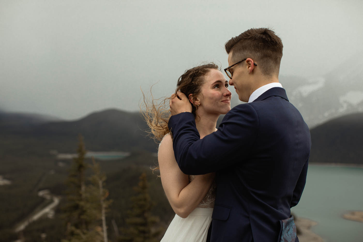 Kananaskis hiking elopement