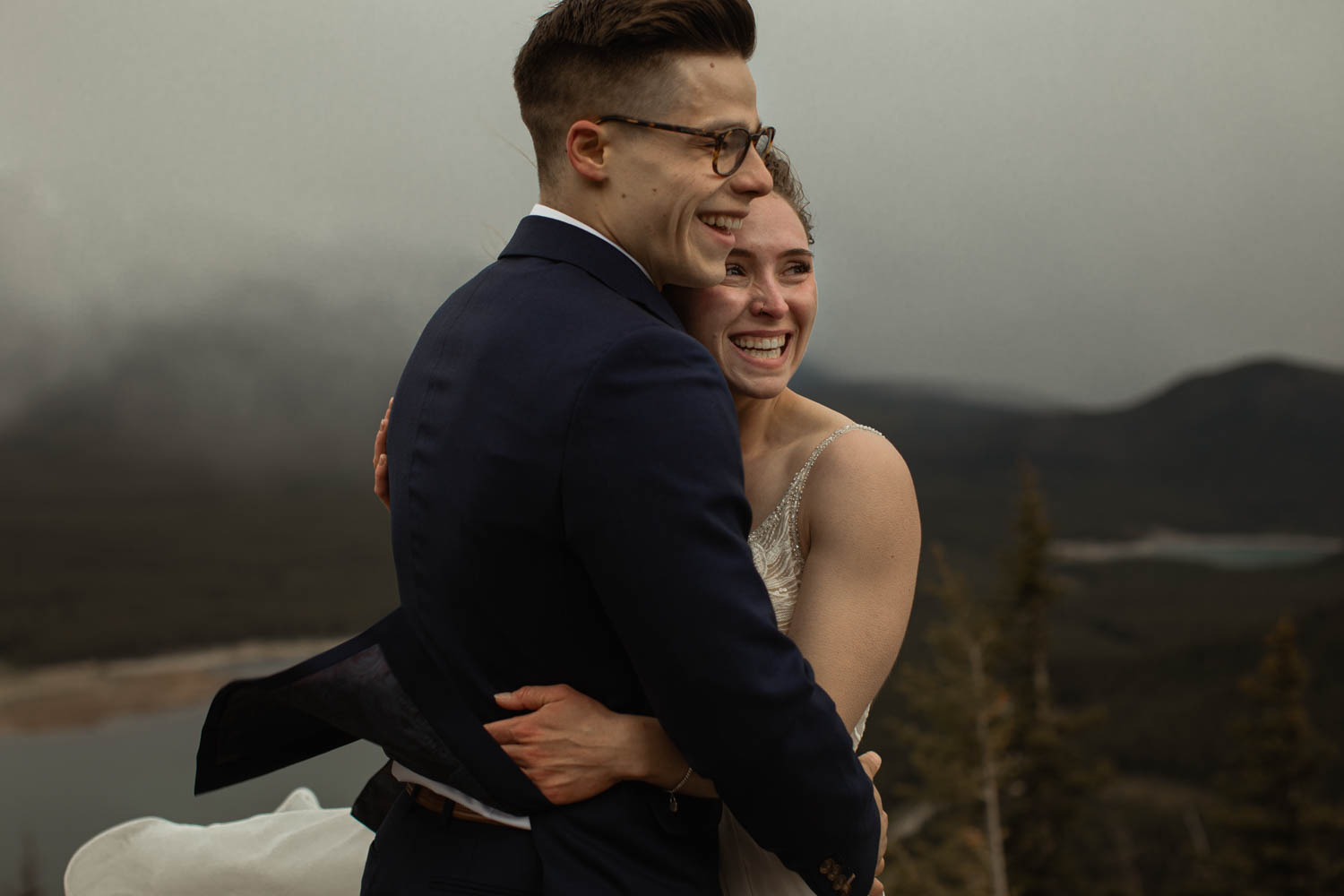 Kananaskis hiking elopement