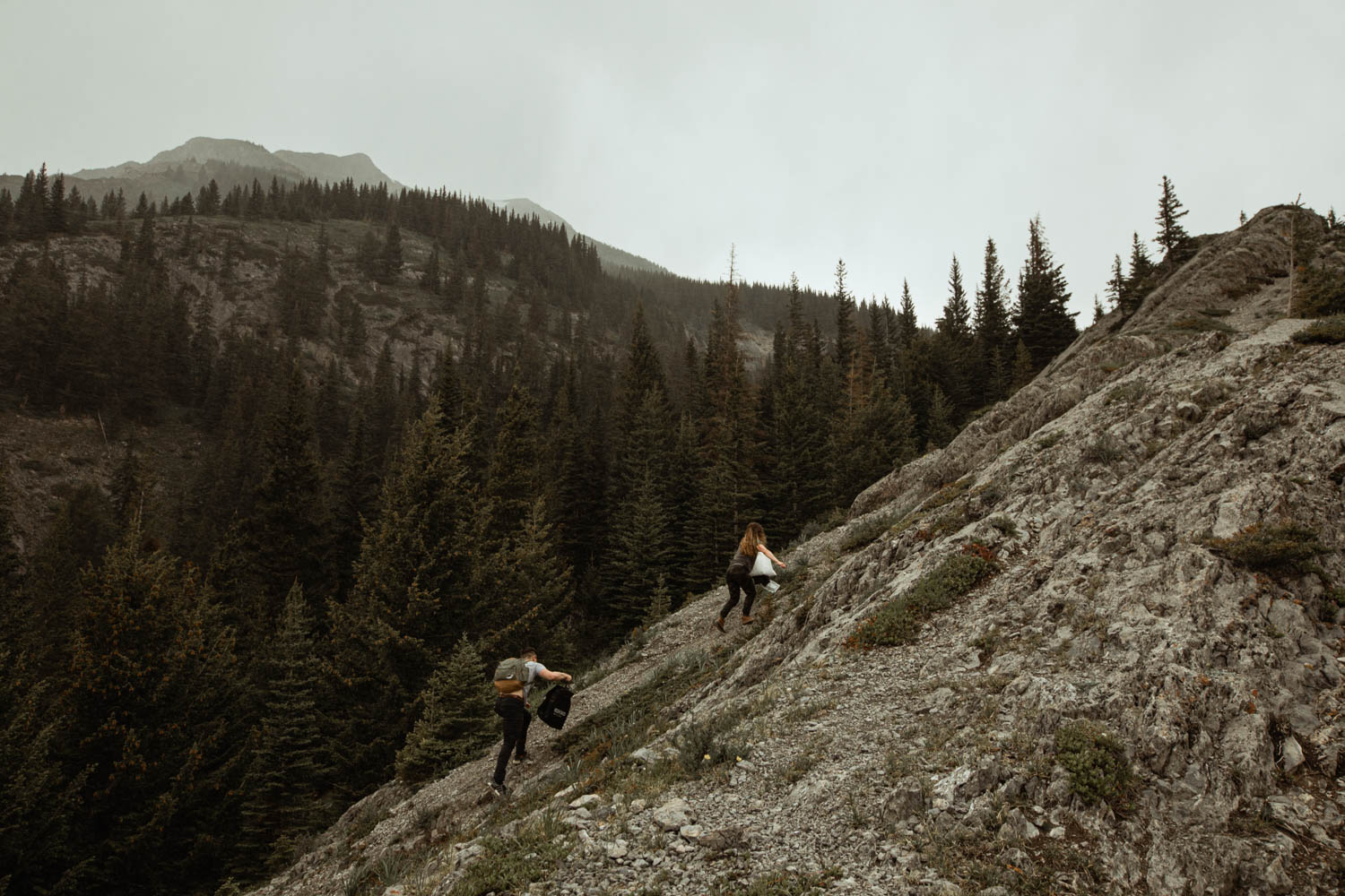 Kananaskis hiking elopement