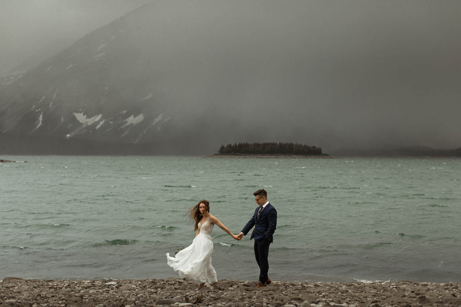 Kananaskis Hiking Elopement Photographers