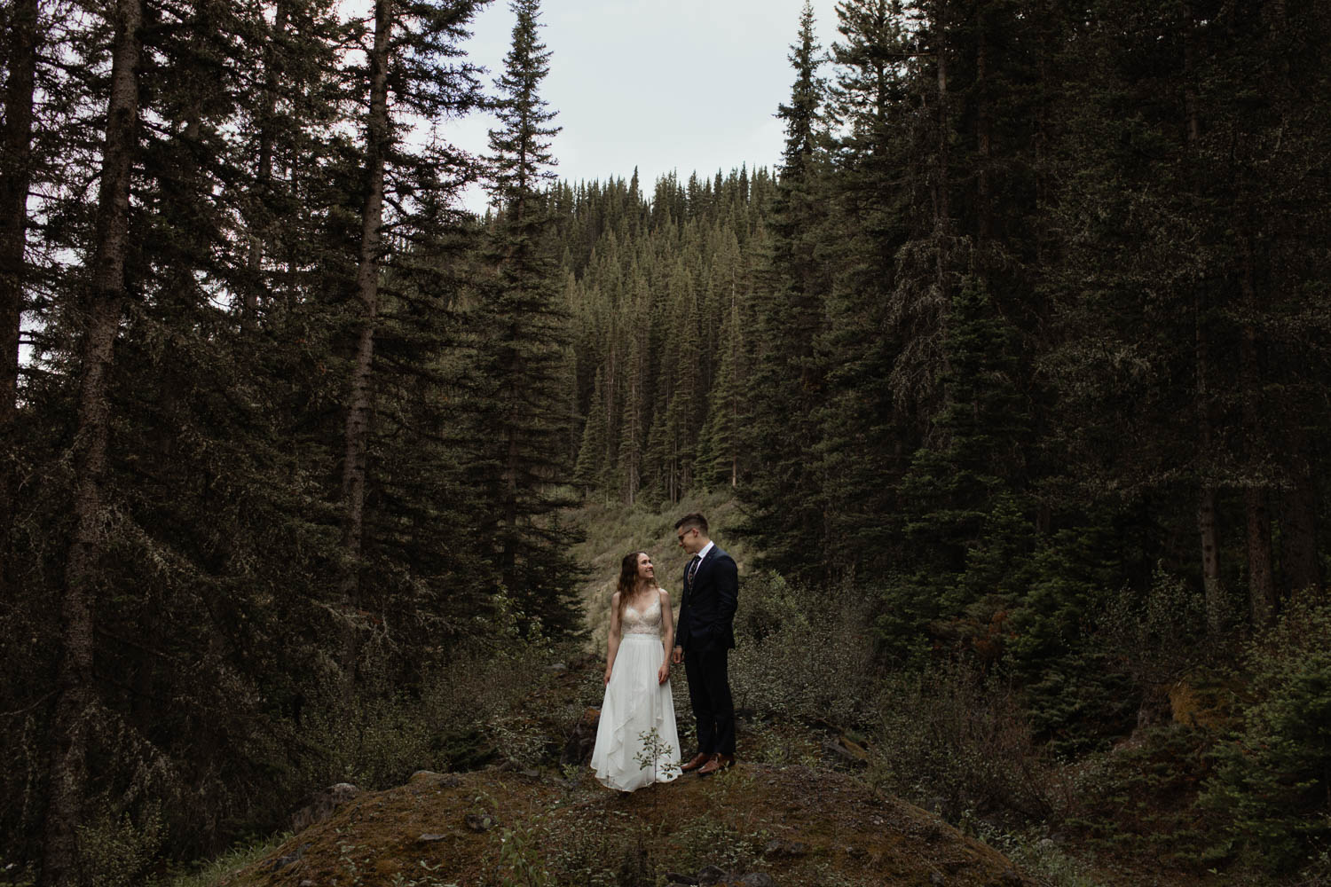 Kananaskis Hiking Elopement Photographers