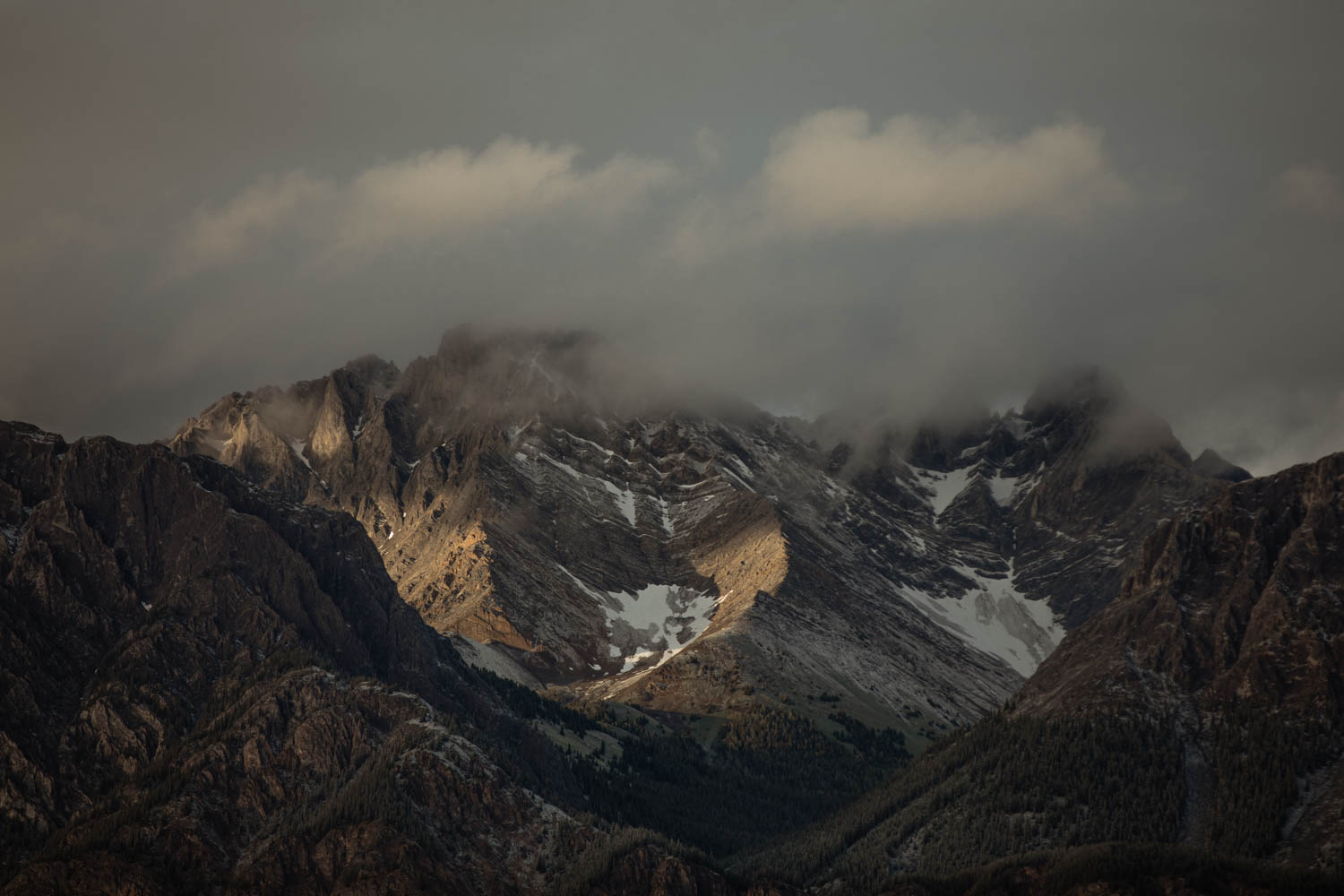 Kananaskis mountain view