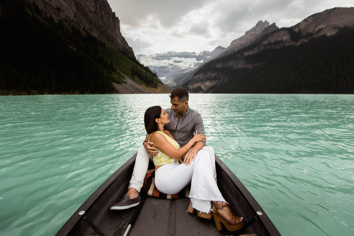 Lake Louise Engagement Photographer