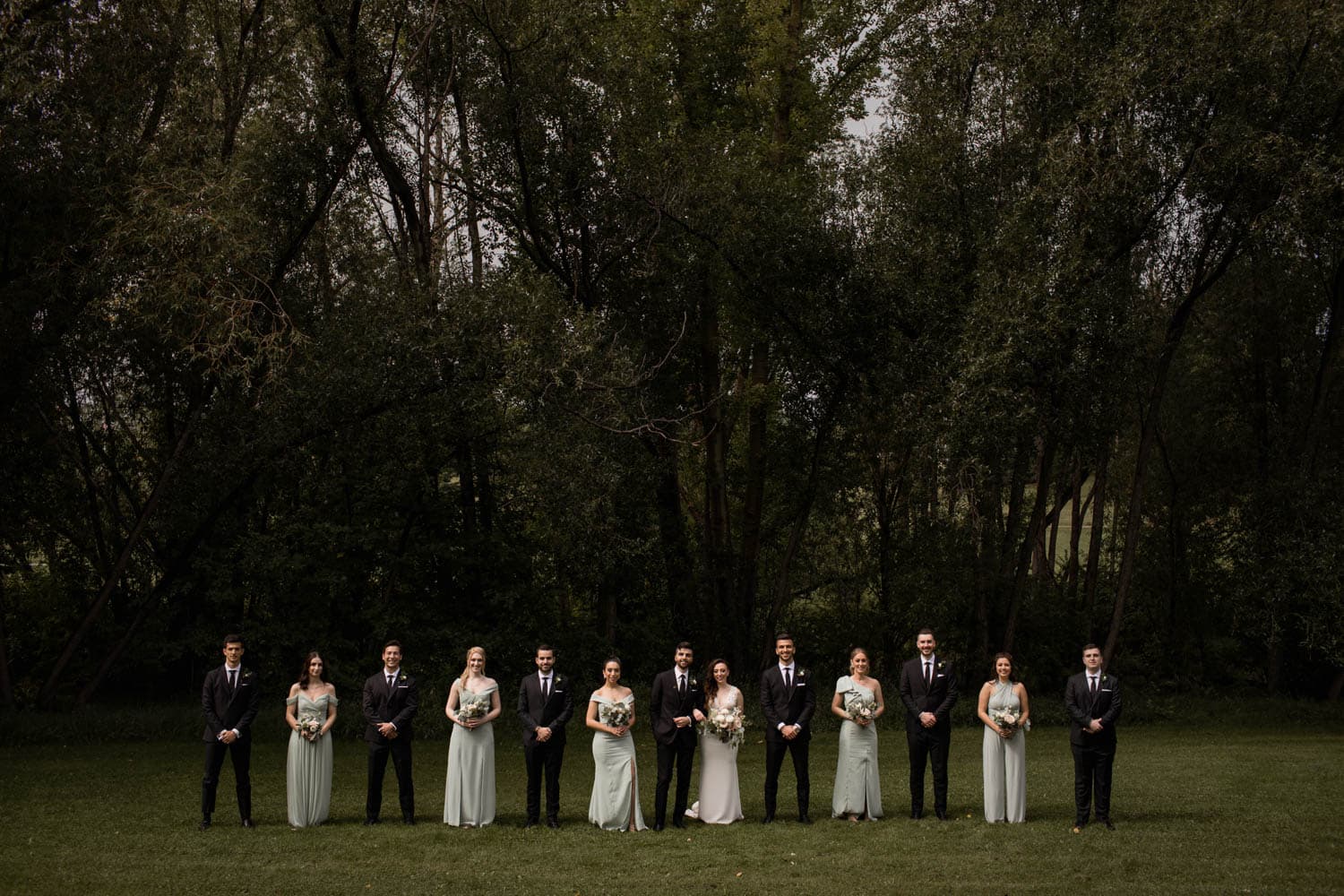 Calgary bridal party photos