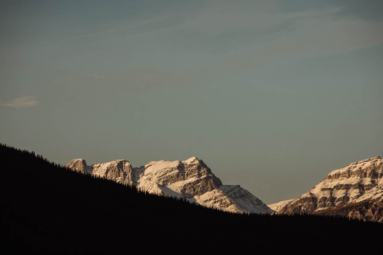 Moraine Lake Sunset Engagement